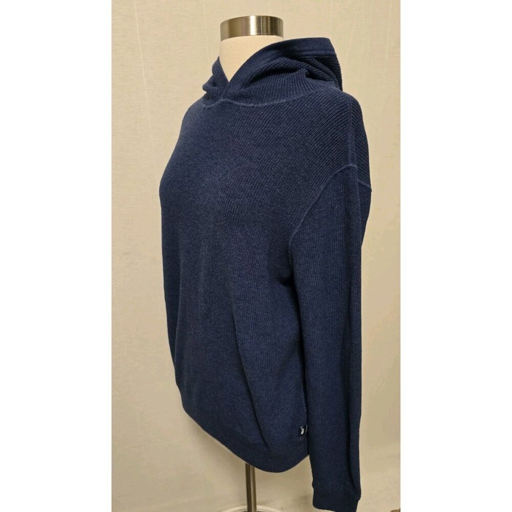 Vineyard Vine Hooded Sweater Womens‎ Size Small Blue Cotton Knit Blend - Picture 5 of 7
